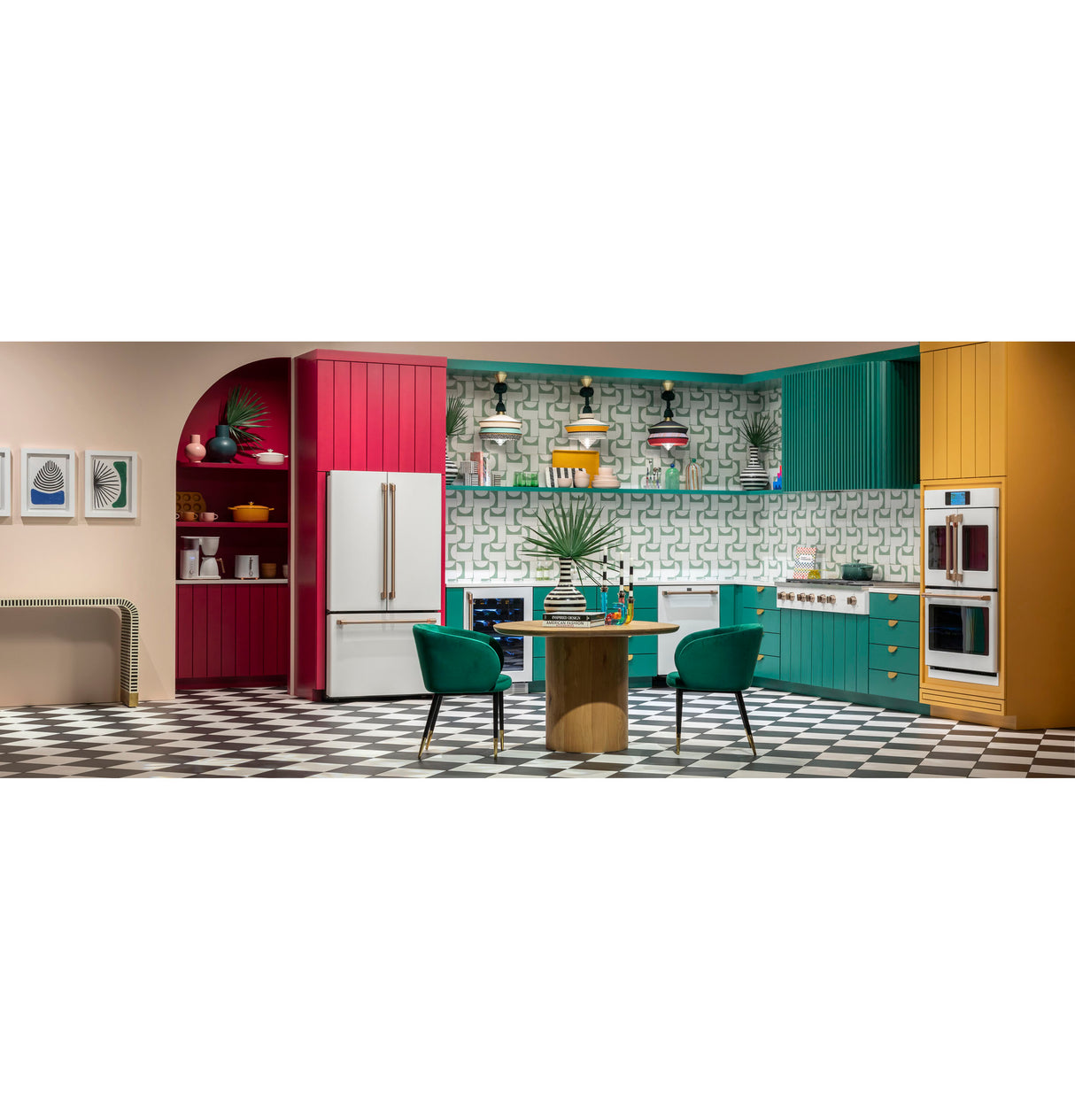 CAFE CAF?™ Wine Center - Matte White (CCP06DP4PW2)