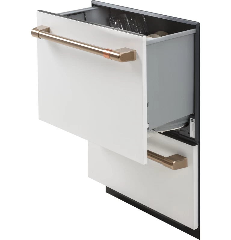 CAFE Dishwasher Double Drawer - Matte White (CDD420P4TW2)