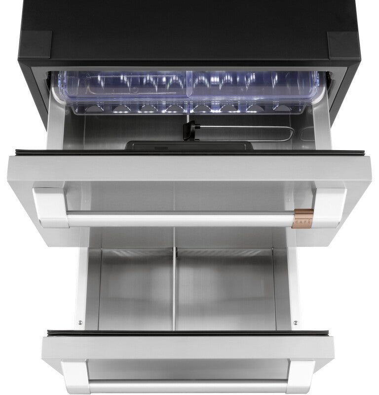 CAFE Caf? 5.7 Cu. Ft. Built-in Dual-drawer Refrigerator - Stainless Steel (CDE06RP2NS1)