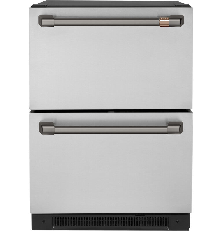 CAFE Caf? 5.7 Cu. Ft. Built-in Dual-drawer Refrigerator - Stainless Steel (CDE06RP2NS1)