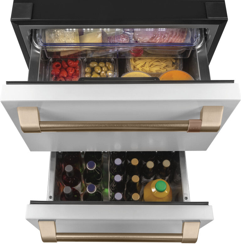 CAFE Caf? 5.7 Cu. Ft. Built-in Dual-drawer Refrigerator - Matte White (CDE06RP4NW2)