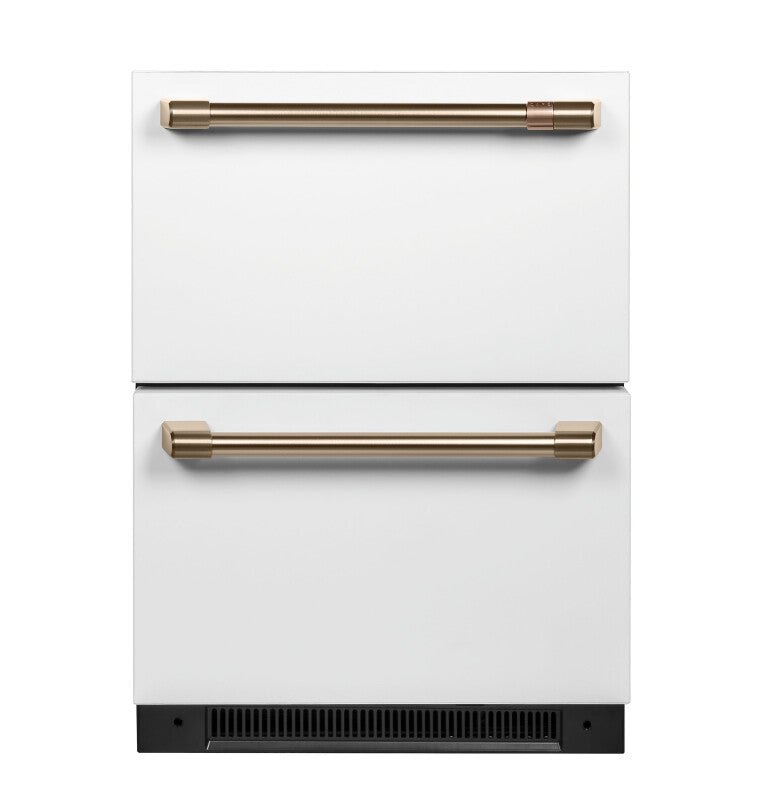 CAFE Caf? 5.7 Cu. Ft. Built-in Dual-drawer Refrigerator - Matte White (CDE06RP4NW2)