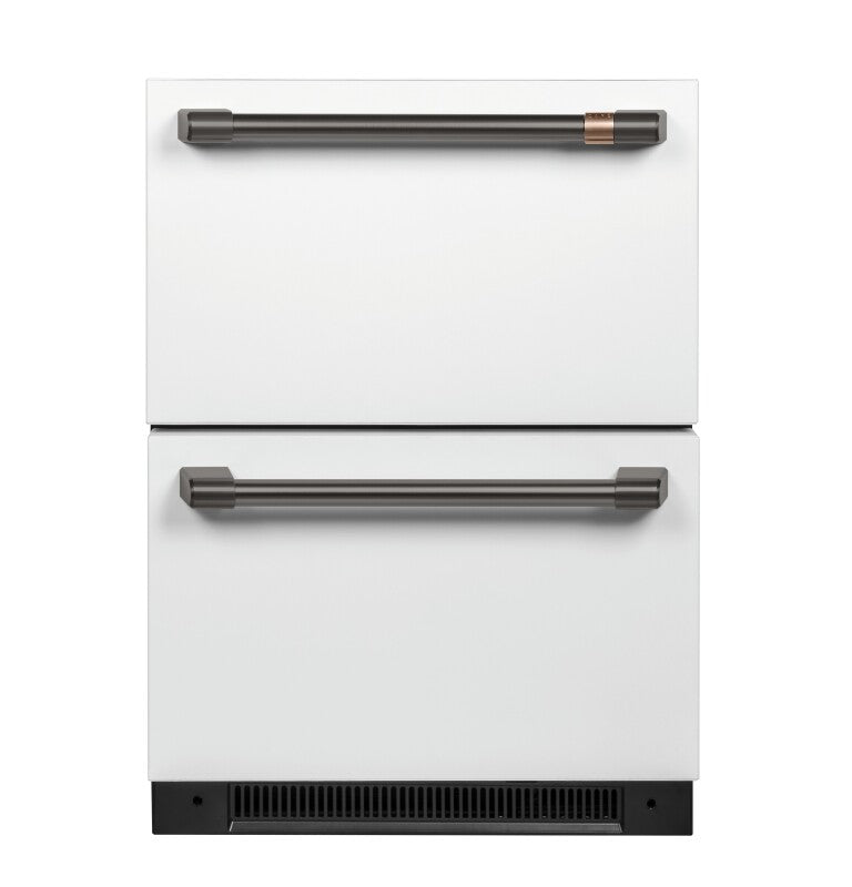 CAFE Caf? 5.7 Cu. Ft. Built-in Dual-drawer Refrigerator - Matte White (CDE06RP4NW2)