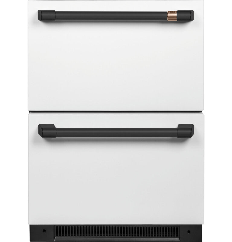 CAFE Caf? 5.7 Cu. Ft. Built-in Dual-drawer Refrigerator - Matte White (CDE06RP4NW2)