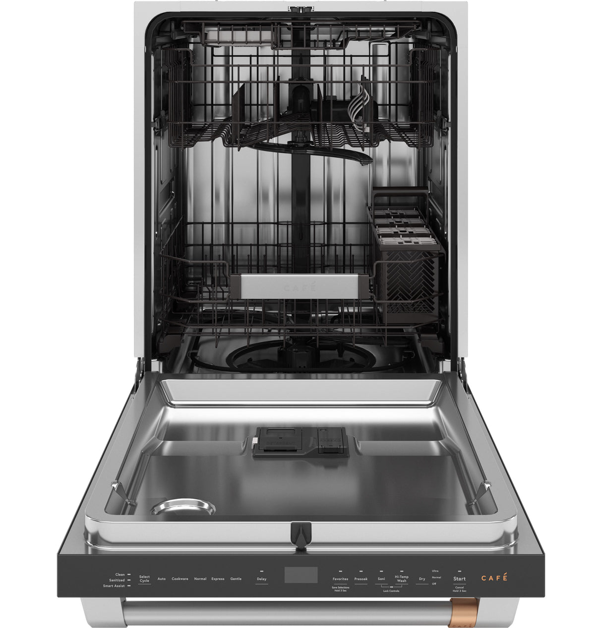Cafe CAF?™ CustomFit ENERGY STAR Stainless Interior Dishwasher with Ultra Wash & Dry, 42 dBA - Stainless Steel (CDT828P2VS1)