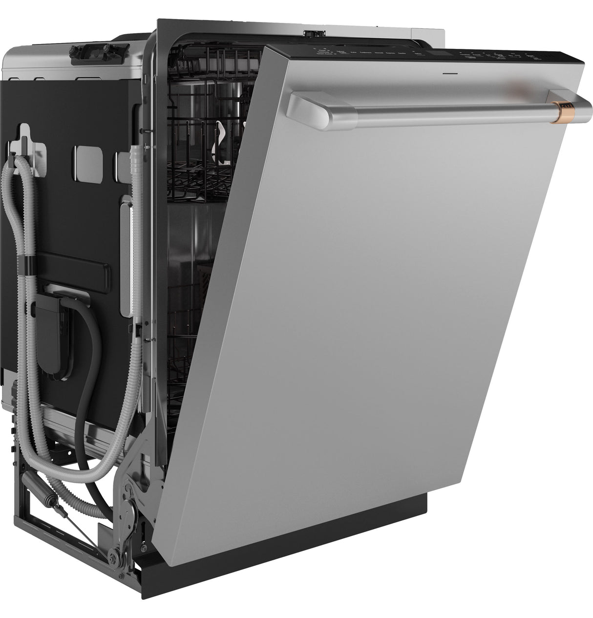 Cafe CAF?™ CustomFit ENERGY STAR Stainless Interior Dishwasher with Ultra Wash & Dry, 42 dBA - Stainless Steel (CDT828P2VS1)