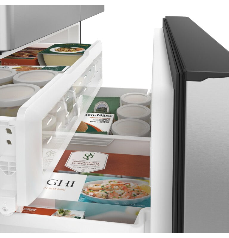 CAFE Caf? 27.7 Cu. Ft. Smart French-door Refrigerator With Hot Water Dispenser - Stainless Steel (CFE28TP2MS1)