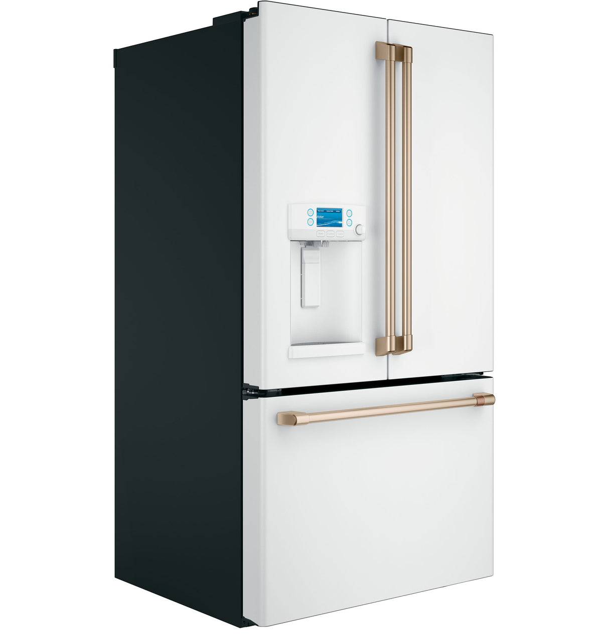 CAFE Caf? 27.7 Cu. Ft. Smart French-door Refrigerator With Hot Water Dispenser - Matte White (CFE28TP4MW2)