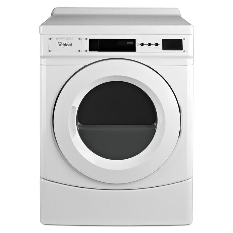 Whirlpool 27" Commercial Gas Front-Load Dryer, Non-Vend - White (CGD9160GW)