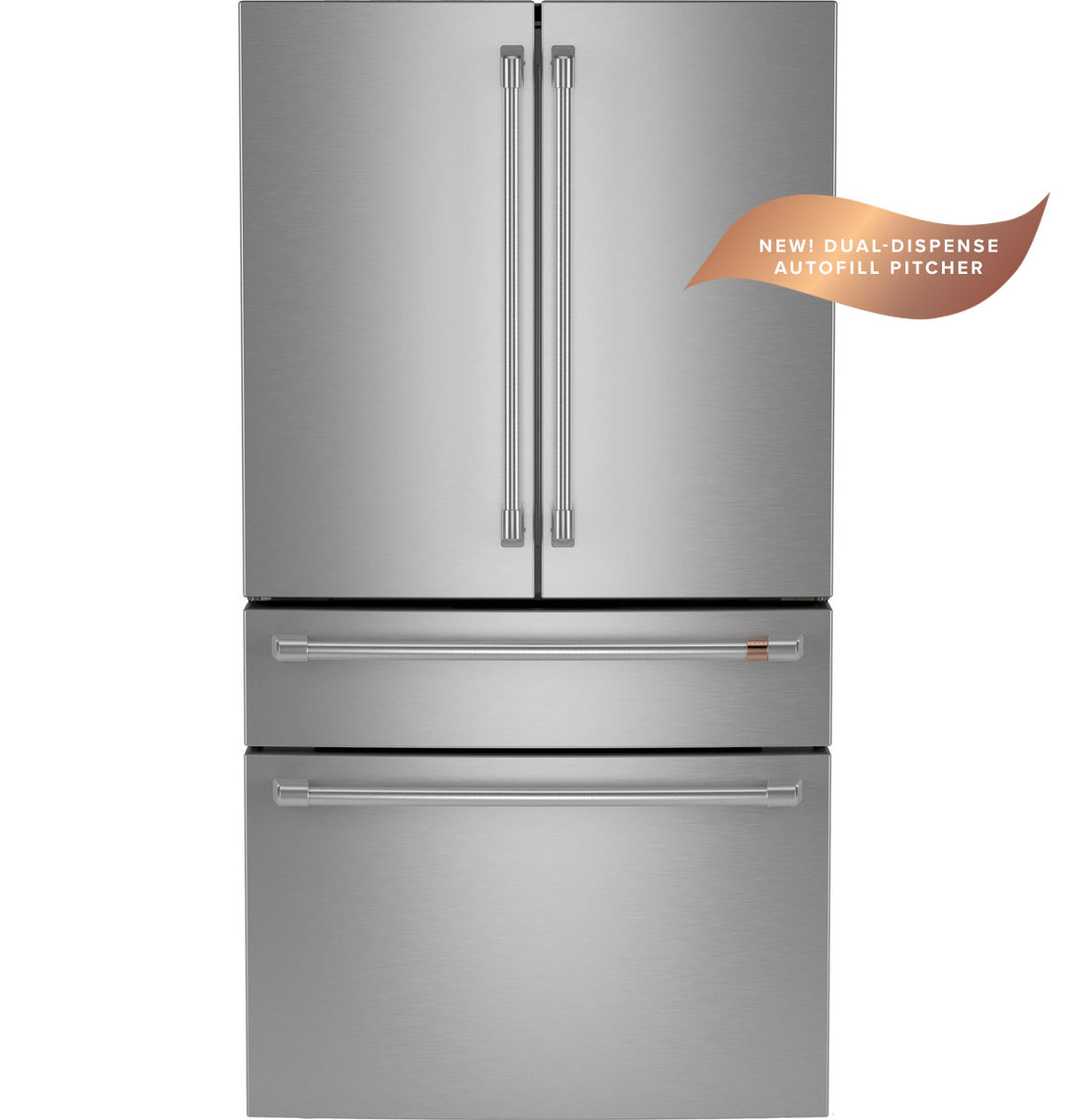 CAFE Caf? 28.7 Cu. Ft. Smart 4-door French-door Refrigerator With Dual-dispense Autofill Pitcher - Stainless Steel (CGE29DP2TS1)