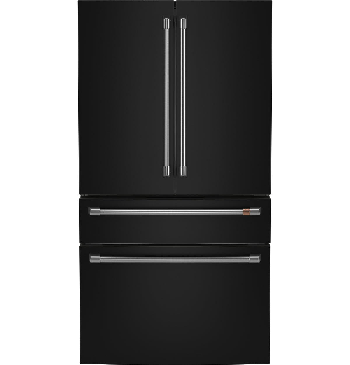 CAFE Caf? 28.7 Cu. Ft. Smart 4-door French-door Refrigerator With Dual-dispense Autofill Pitcher - Matte Black (CGE29DP3TD1)
