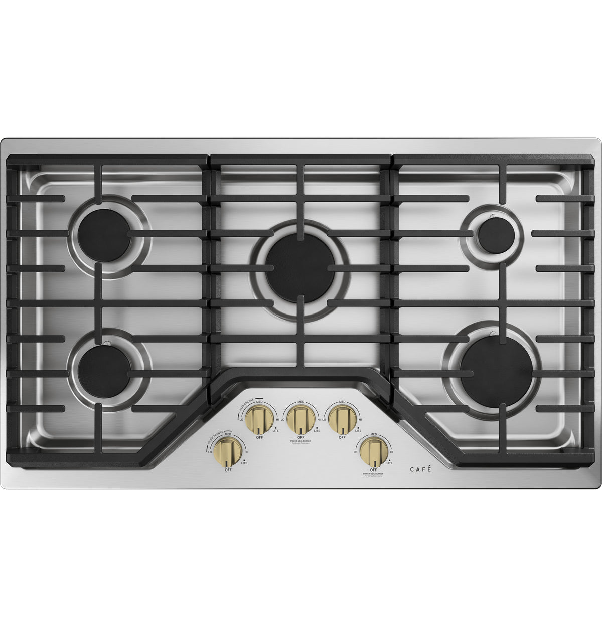 CAFE Caf? 36" Gas Cooktop - Stainless Steel (CGP70362NS1)