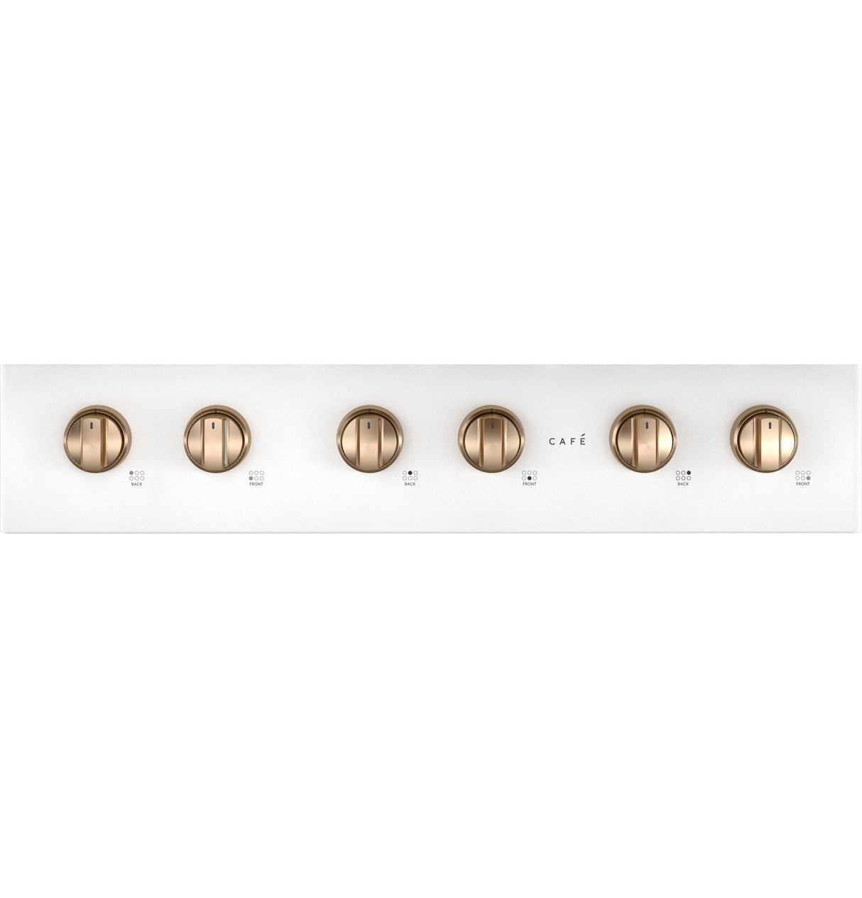 CAFE Caf? 36" Commercial-style Gas Rangetop With 6 Burners (natural Gas) - Matte White (CGU366P4TW2)