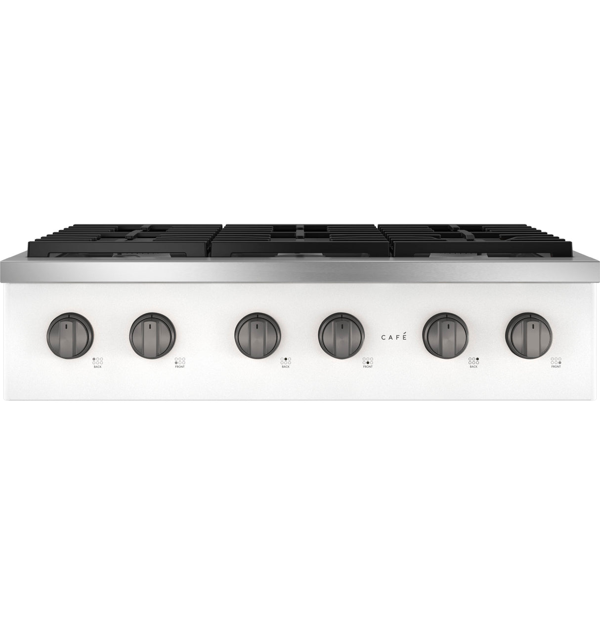 CAFE Caf? 36" Commercial-style Gas Rangetop With 6 Burners (natural Gas) - Matte White (CGU366P4TW2)