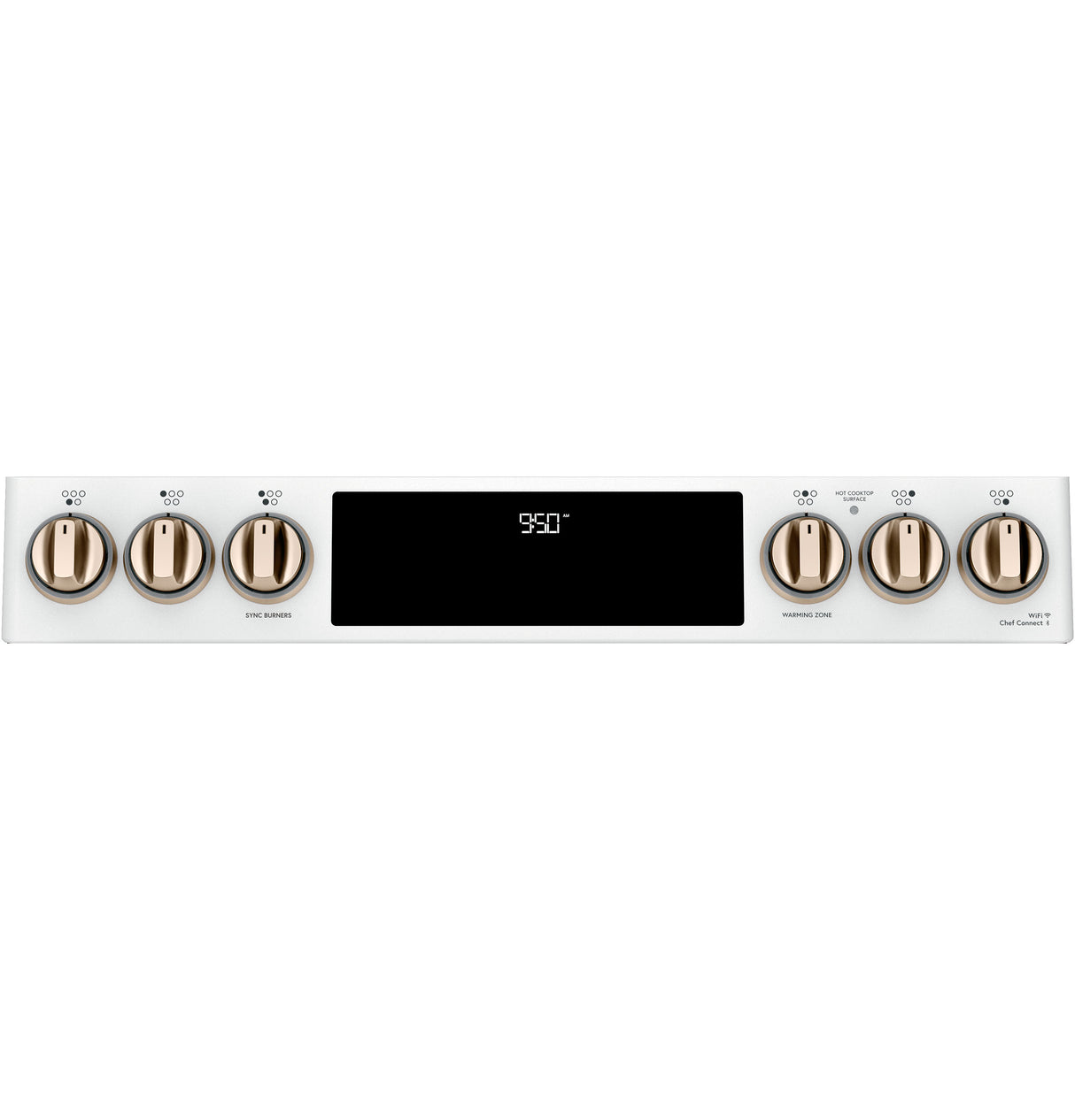 CAFE Caf? 30" Smart Slide-in, Front-control, Induction And Convection Double-oven Range - Matte White (CHS950P4MW2)