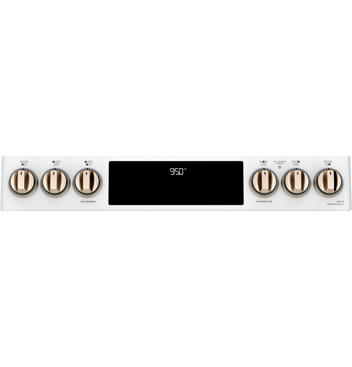 CAFE Caf? 30" Smart Slide-in, Front-control, Induction And Convection Double-oven Range - Matte White (CHS950P4MW2)