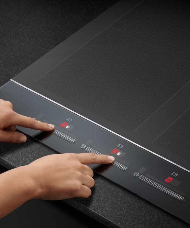 Fisher Paykel Induction Cooktop, 24", 4 Zones with SmartZone - Black Glass (CI244DTB4)
