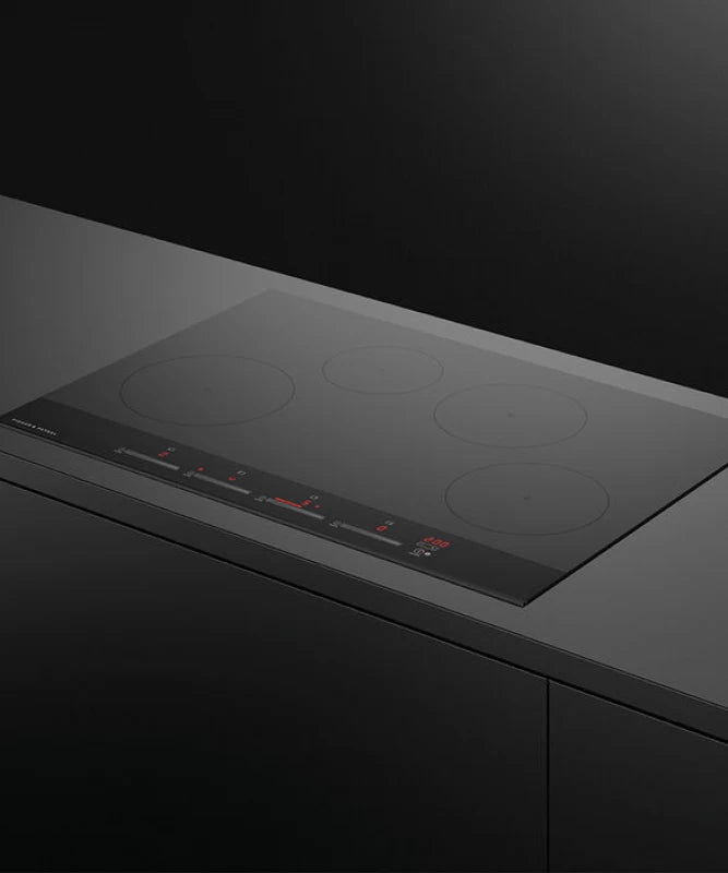 Fisher Paykel Induction Cooktop, 30", 4 Zones - Black Glass (CI304DTB4)