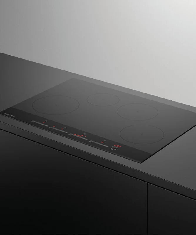 Fisher Paykel Induction Cooktop, 30", 4 Zones - Black Glass (CI304DTB4)
