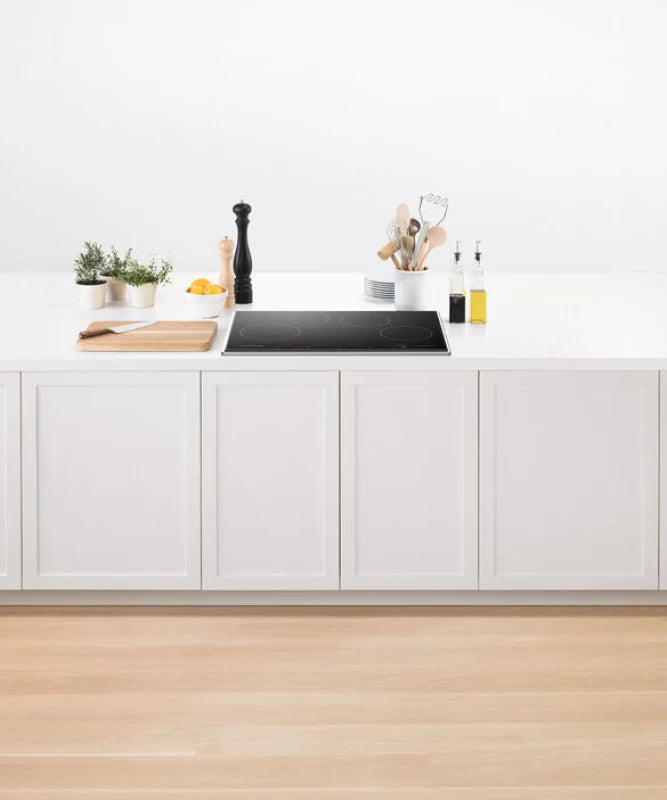 Fisher Paykel Induction Cooktop, 30", 4 Zones - Black Glass (CI304PTX4)