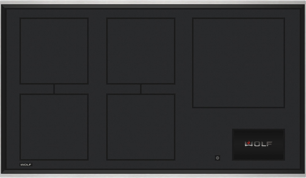 WOLF 36" Transitional Induction Cooktop - Black (CI36560TS)