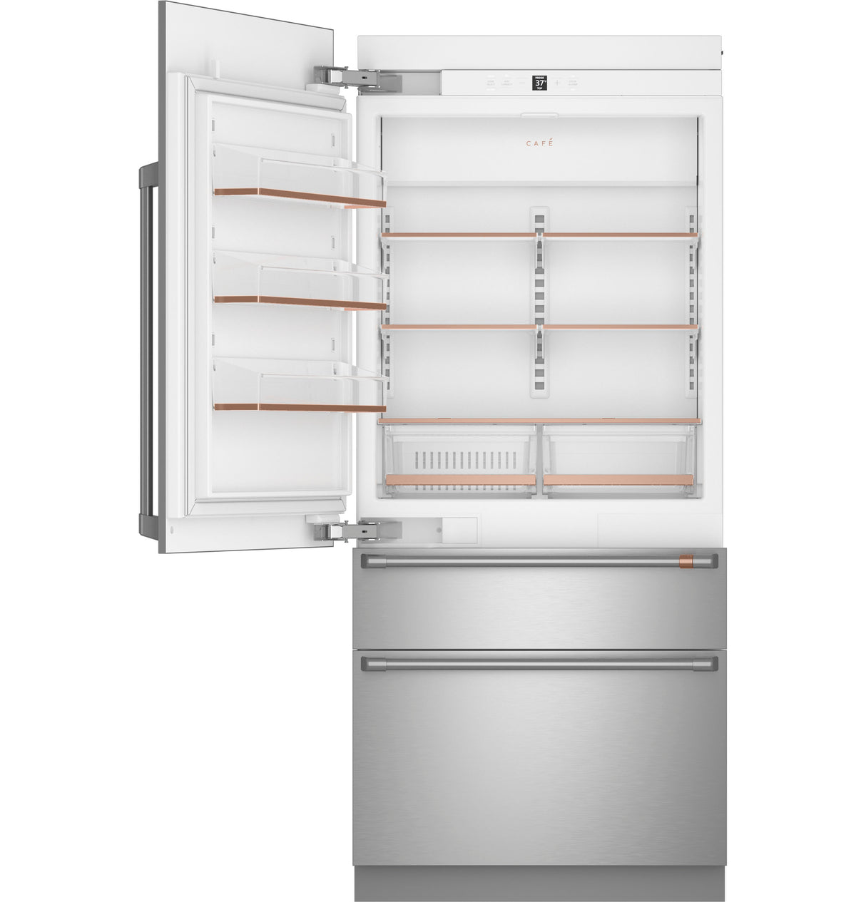 CAFE Caf? 36" Integrated Bottom-freezer Refrigerator - Stainless Steel (CIC36LP2VS1)