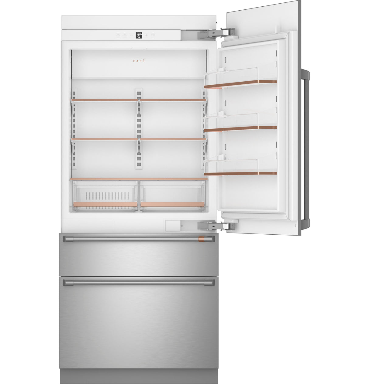 Cafe Caf? 36" Integrated Bottom-freezer Refrigerator - Stainless Steel (CIC36RP2VS1)