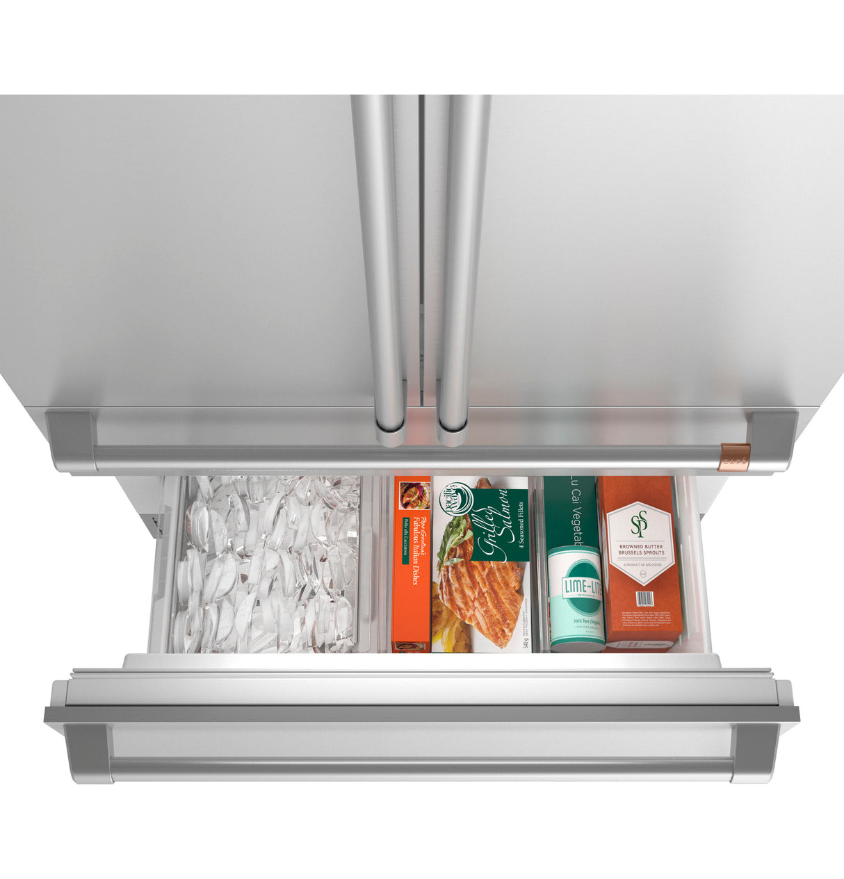 CAFE Caf? 36" Integrated French-door Refrigerator - Stainless Steel (CIP36NP2VS1)