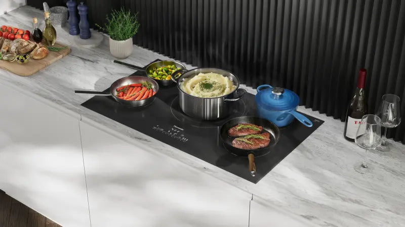 Thermador 36" Heritage Induction Cooktop - Black (CIT365BB)