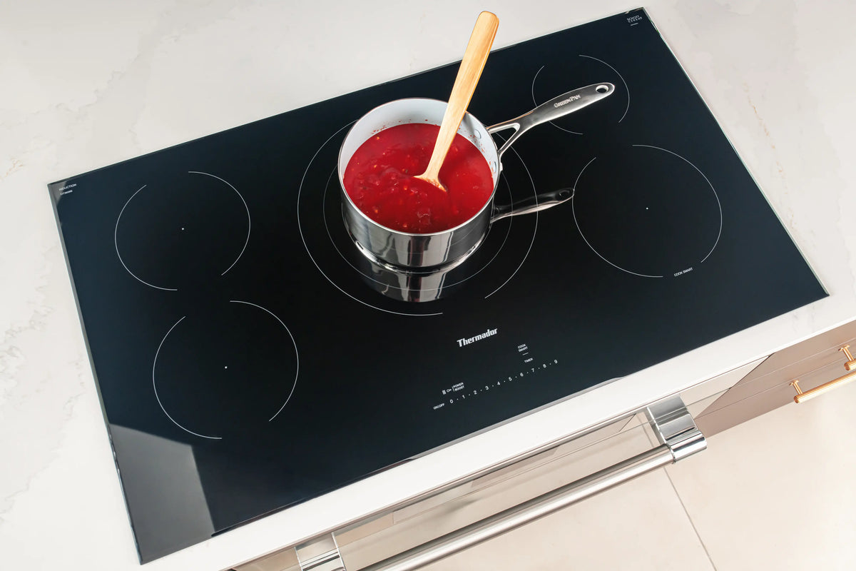 THERMADOR Heritage® Induction Cooktop 36'' Without Frame - Black (CIT365BB)