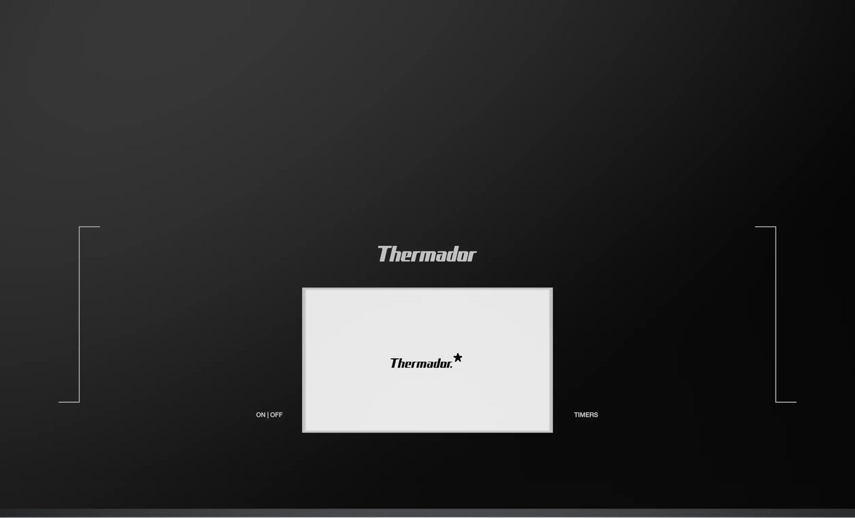 THERMADOR Freedom® Induction Cooktop 36'' , Without Frame - Dark Gray (CIT36YWBB)