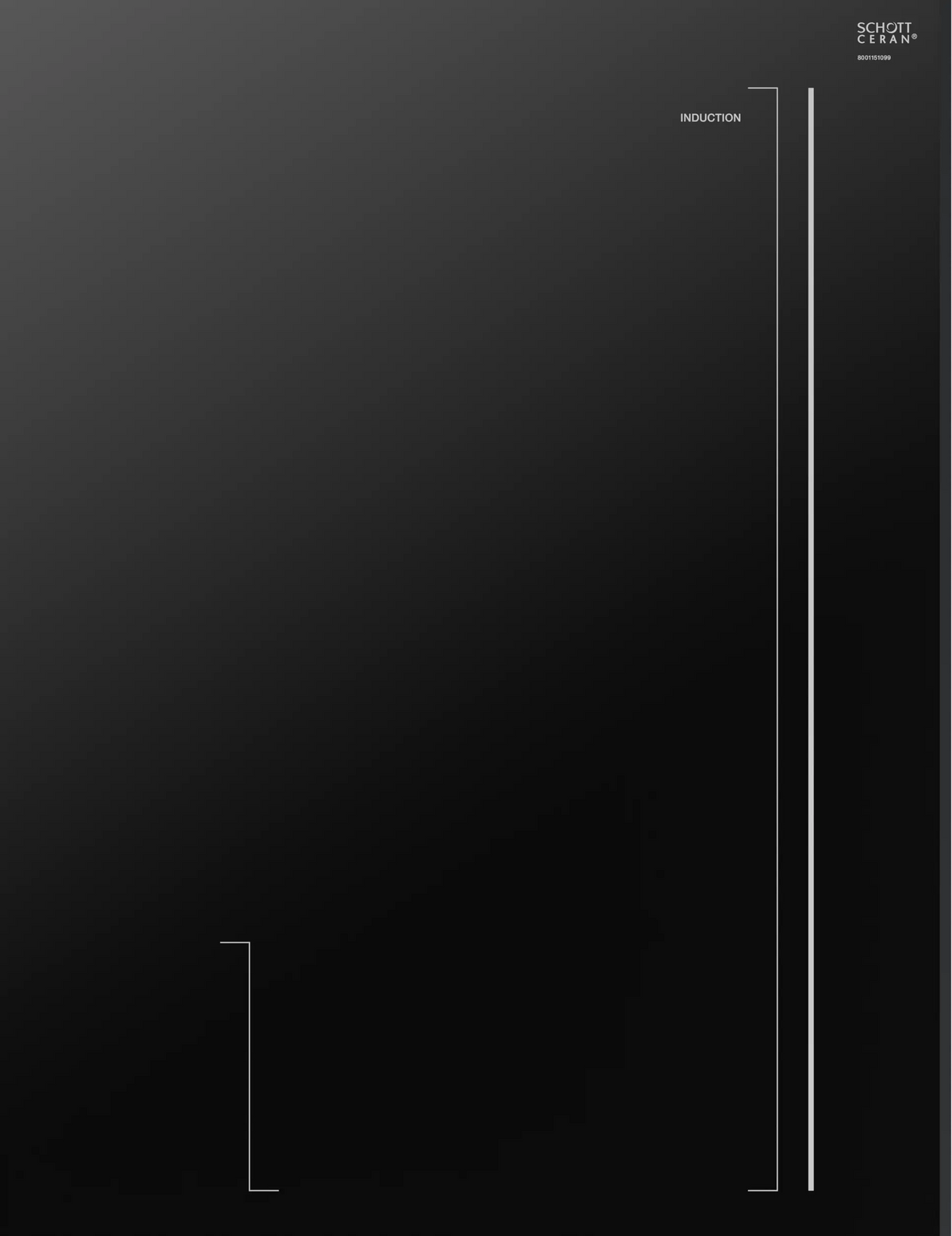 THERMADOR Freedom® Induction Cooktop 36'' - Dark Gray (CIT36YWBB)