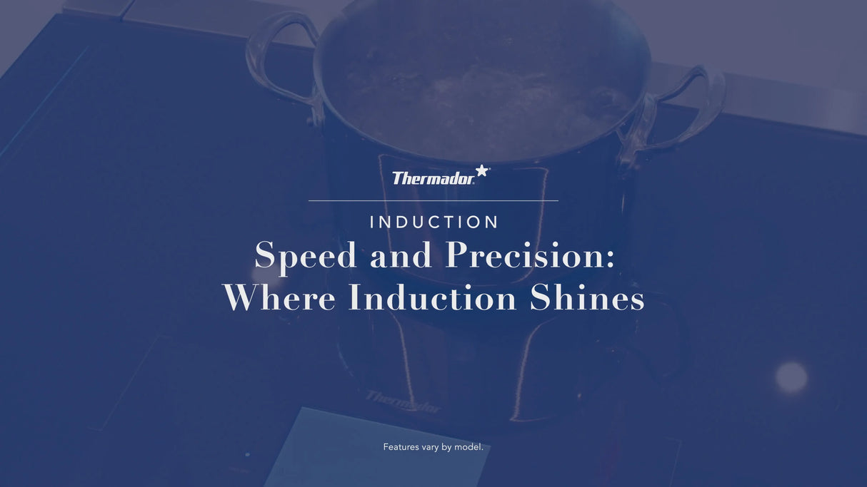 THERMADOR Freedom® Induction Cooktop 36'' , Without Frame - Dark Gray (CIT36YWBB)