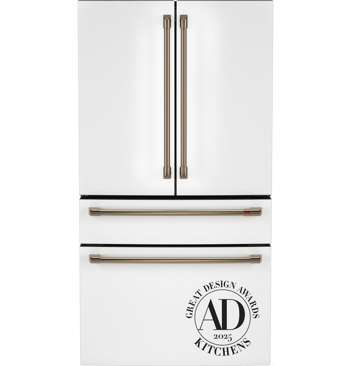 CAFE Caf? 23.2 Cu. Ft. Smart Counter-depth 4-door French-door Refrigerator With Dual-dispense Autofill Pitcher - Matte White (CJE23DP4WW2)