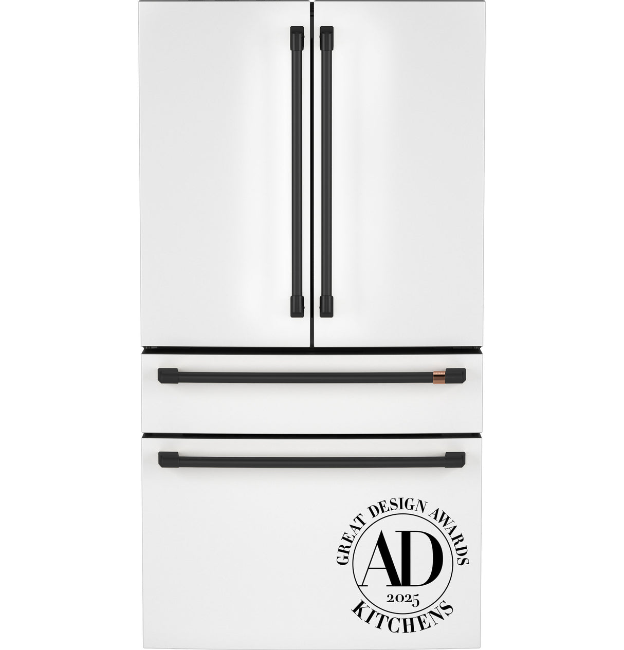 CAFE Caf? 23.2 Cu. Ft. Smart Counter-depth 4-door French-door Refrigerator With Dual-dispense Autofill Pitcher - Matte White (CJE23DP4WW2)