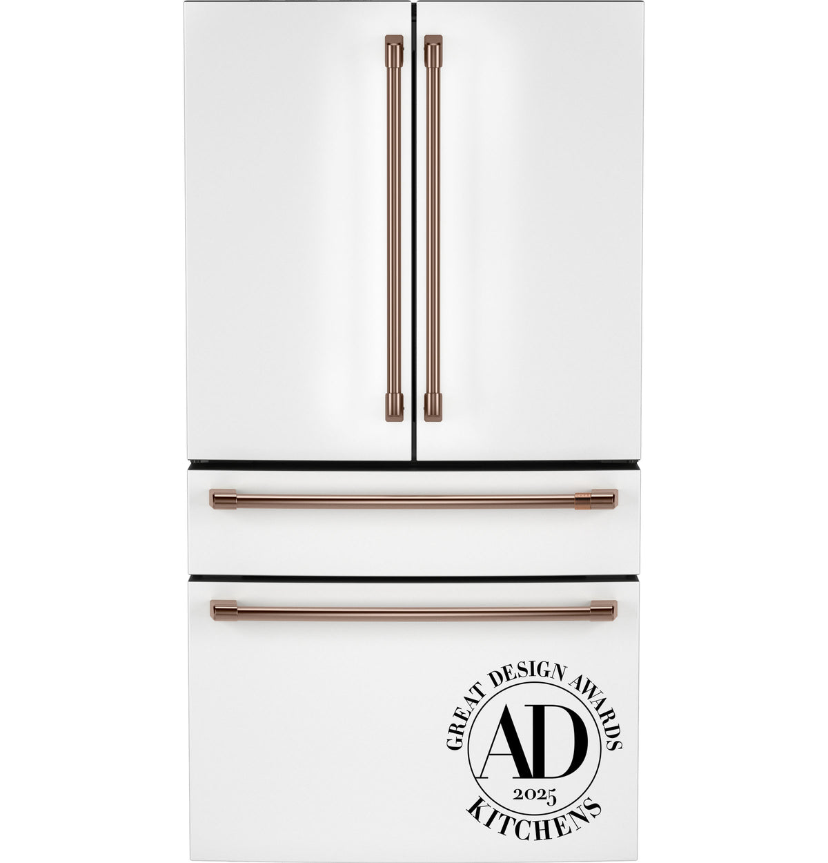 CAFE Caf? 23.2 Cu. Ft. Smart Counter-depth 4-door French-door Refrigerator With Dual-dispense Autofill Pitcher - Matte White (CJE23DP4WW2)
