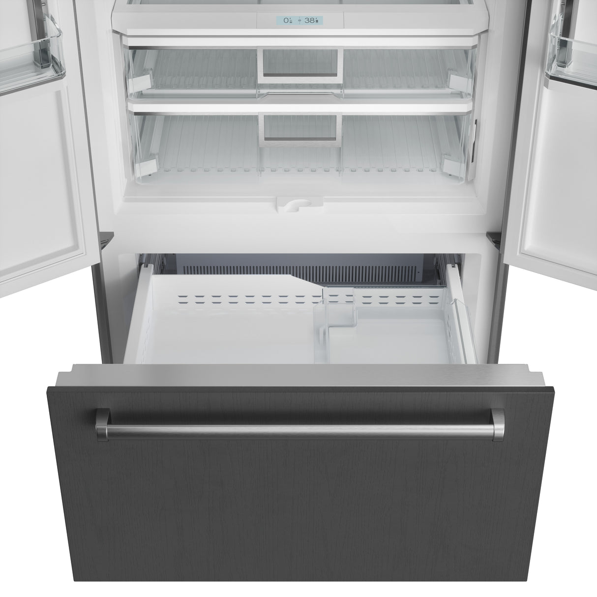 Sub-Zero 36" Classic French Door Refrigerator/Freezer - Custom/Panel Ready (CL3650UFDO)