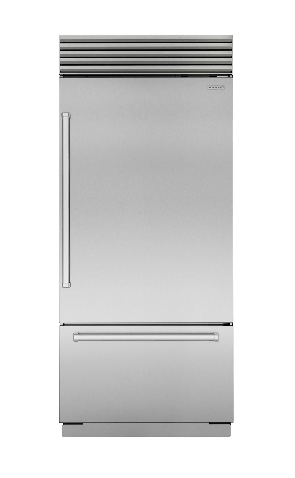 SUB-ZERO 36" Classic Over-and-Under Refrigerator/Freezer with Internal Dispenser - Stainless (CL3650UIDSTR)