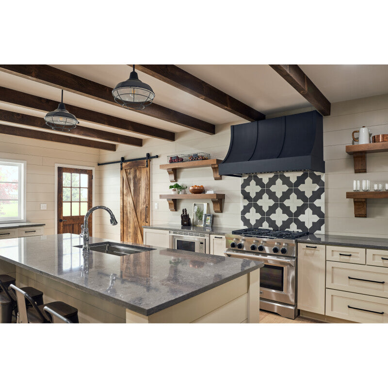 BEST RANGE HOODS 48-INCH BUILT-IN RANGE HOOD WITH IQ12 BLOWER SYSTEM, 1500 MAX CFM, STAINLESS STEEL (CP5 SERIES) - Other (CP57IQT482SB)