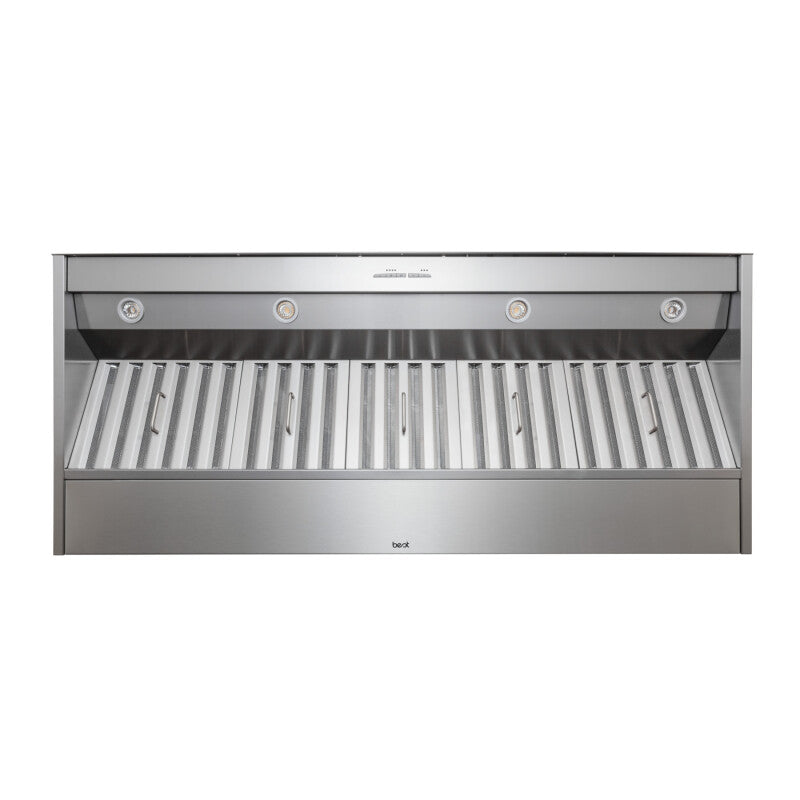 BEST RANGE HOODS 54-INCH BUILT-IN RANGE HOOD WITH IQ12 BLOWER, 1500 MAX BLOWER CFM, STAINLESS STEEL (CP5 SERIES) -  (CP57IQT542SB)