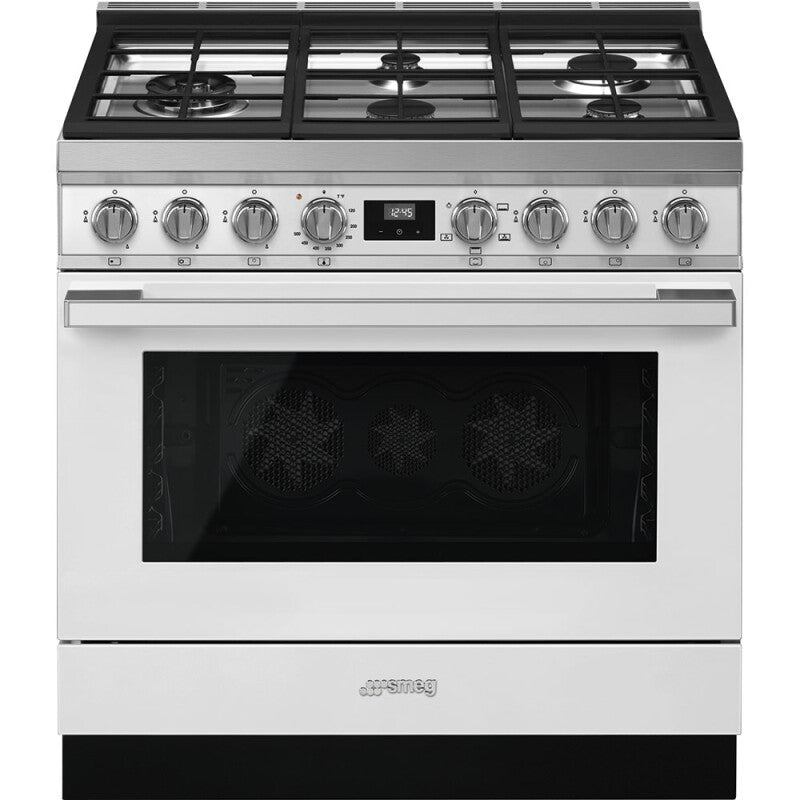 Smeg Range Portofino - White (CPF36UGGWH)