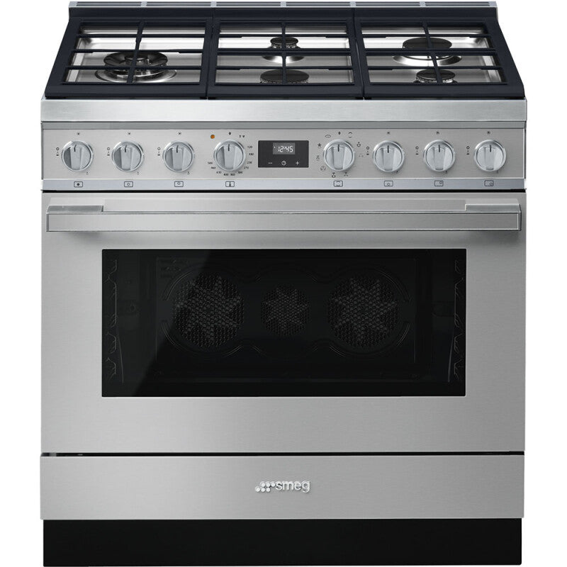 Smeg Range Portofino - Stainless steel (CPF36UGMX)