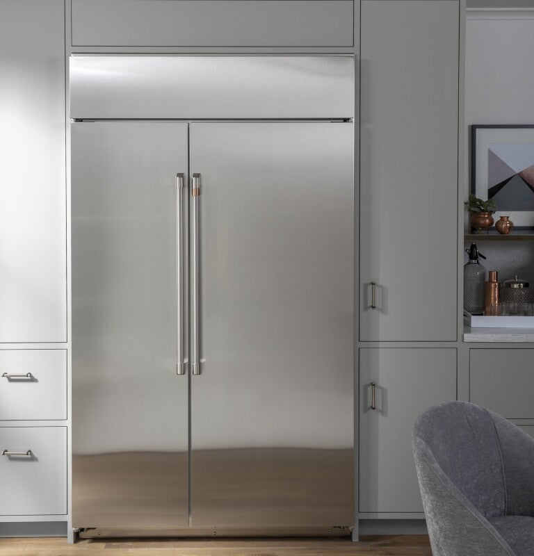 CAFE Caf? 48" Smart Built-in Side-by-side Refrigerator - Stainless Steel (CSB48WP2NS1)