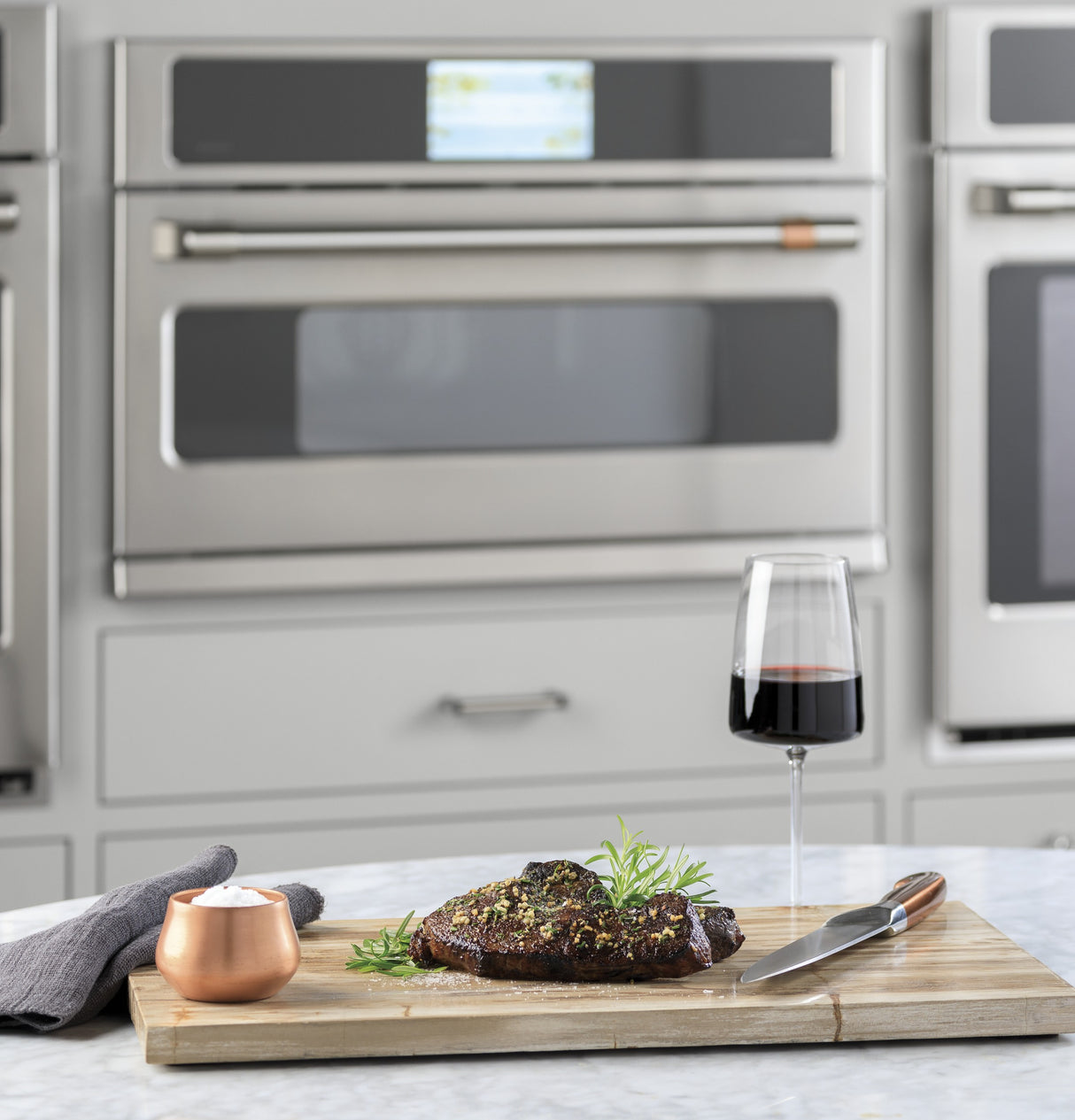 CAFE Caf? 30" Custom Speed Cook Oven With 120v Advantium Technology - Matte Black (CSB913P3VD1)