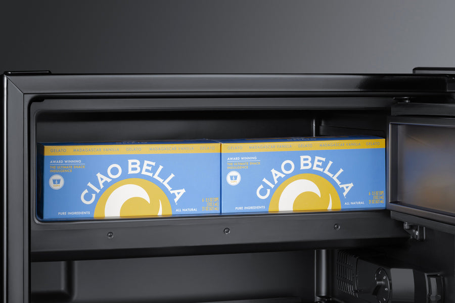 Summit 24" Wide Refrigerator-Freezer, ADA Compliant (Panel Not Included) - Panel-Ready (CT66BK2SSIFADA)