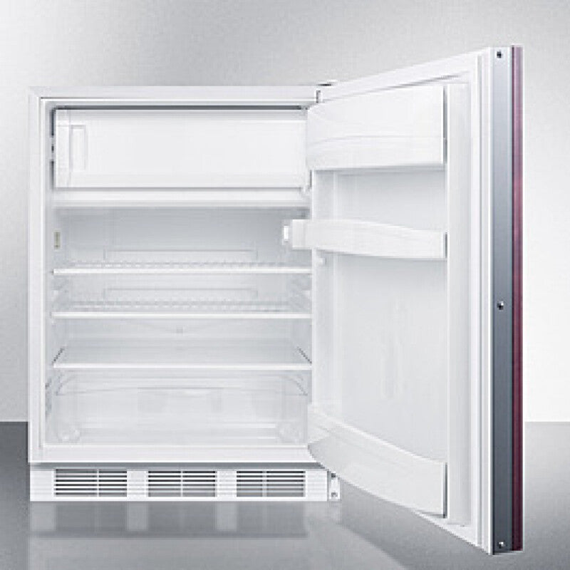 SUMMIT 24" Wide Built-In Refrigerator-Freezer, ADA Compliant (Panel Not Included) - Panel-Ready (CT66LWBIIFADA)