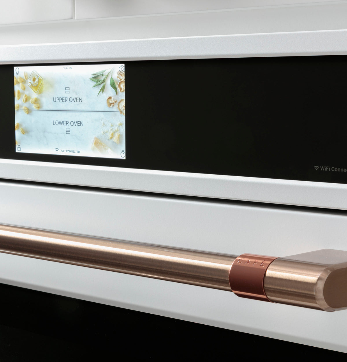 CAFE Caf? Professional Series 30" Smart Built-in Convection Double Wall Oven - Matte White (CTD90DP4NW2)