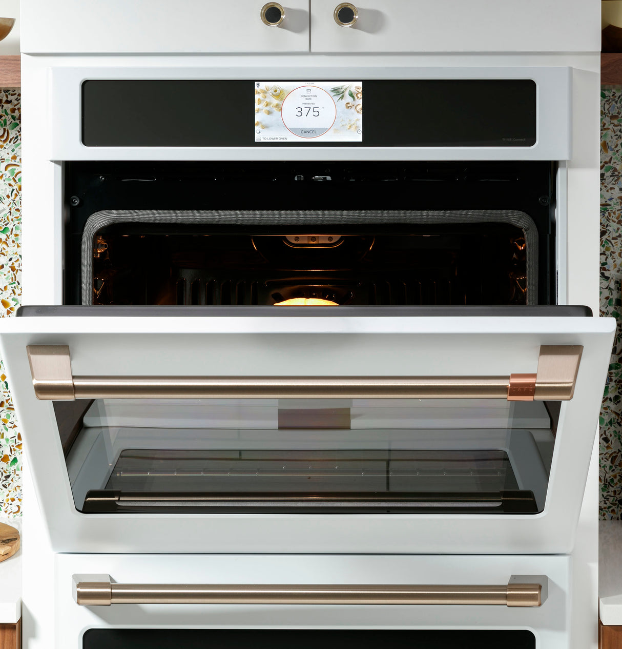 CAFE Caf? Professional Series 30" Smart Built-in Convection Double Wall Oven - Matte White (CTD90DP4NW2)