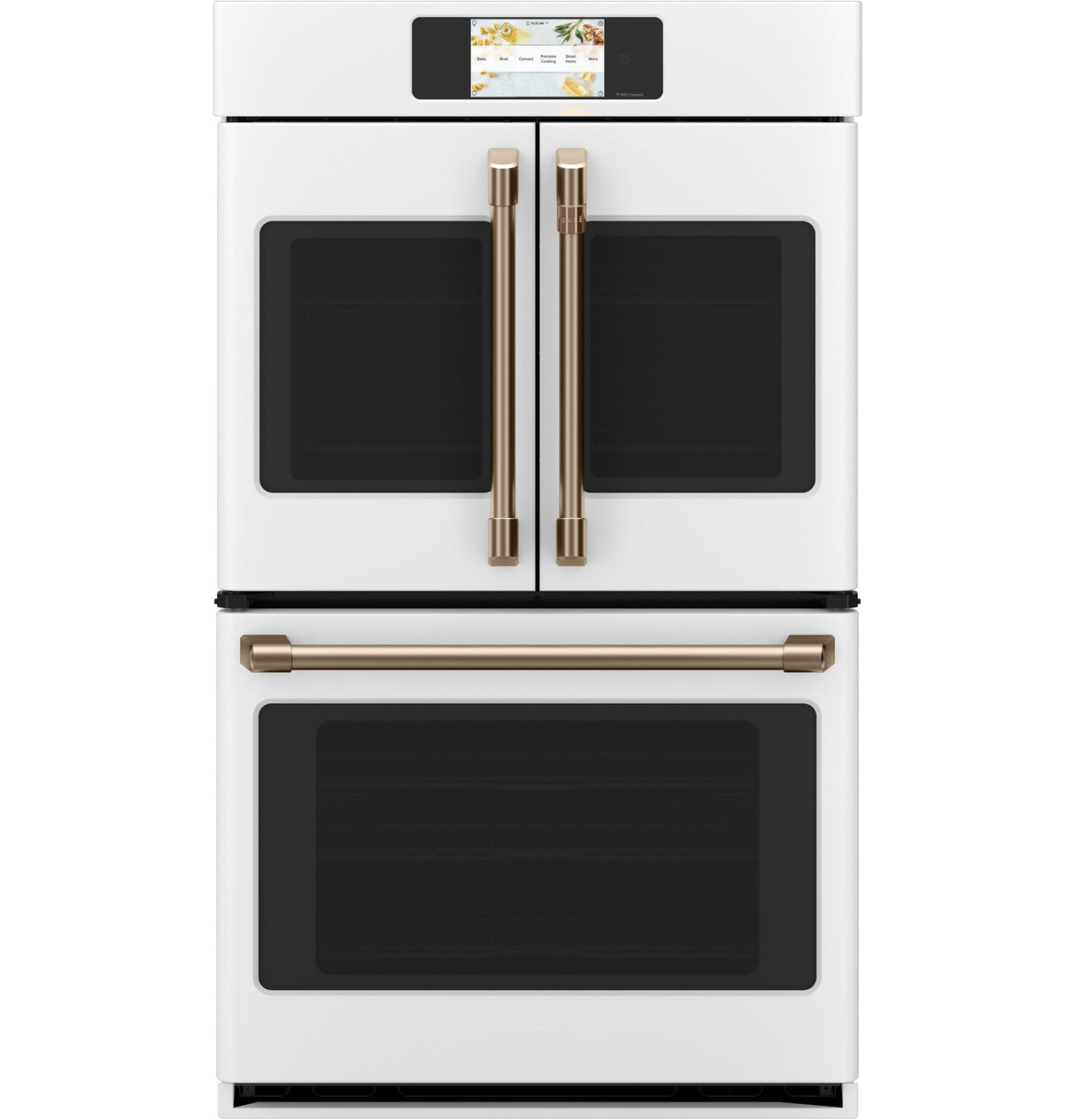 CAFE Caf? Professional Series 30" Smart Built-in Convection French-door Double Wall Oven - Matte White (CTD90FP4NW2)