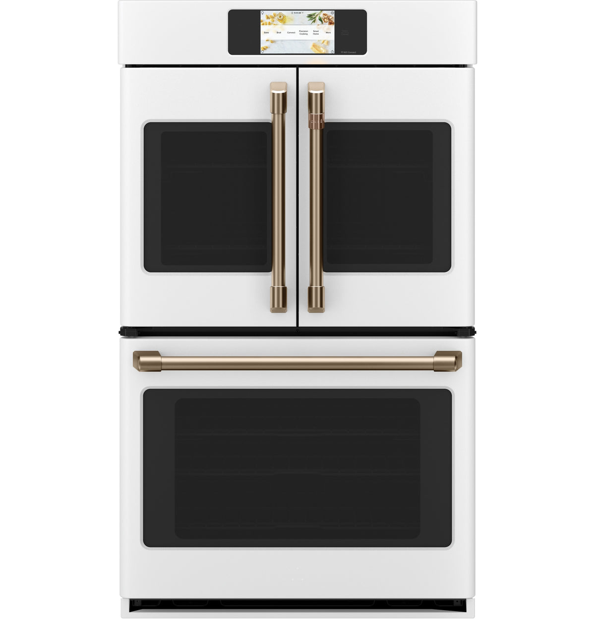 CAFE Caf? Professional Series 30" Smart Built-in Convection French-door Double Wall Oven - Matte White (CTD90FP4NW2)